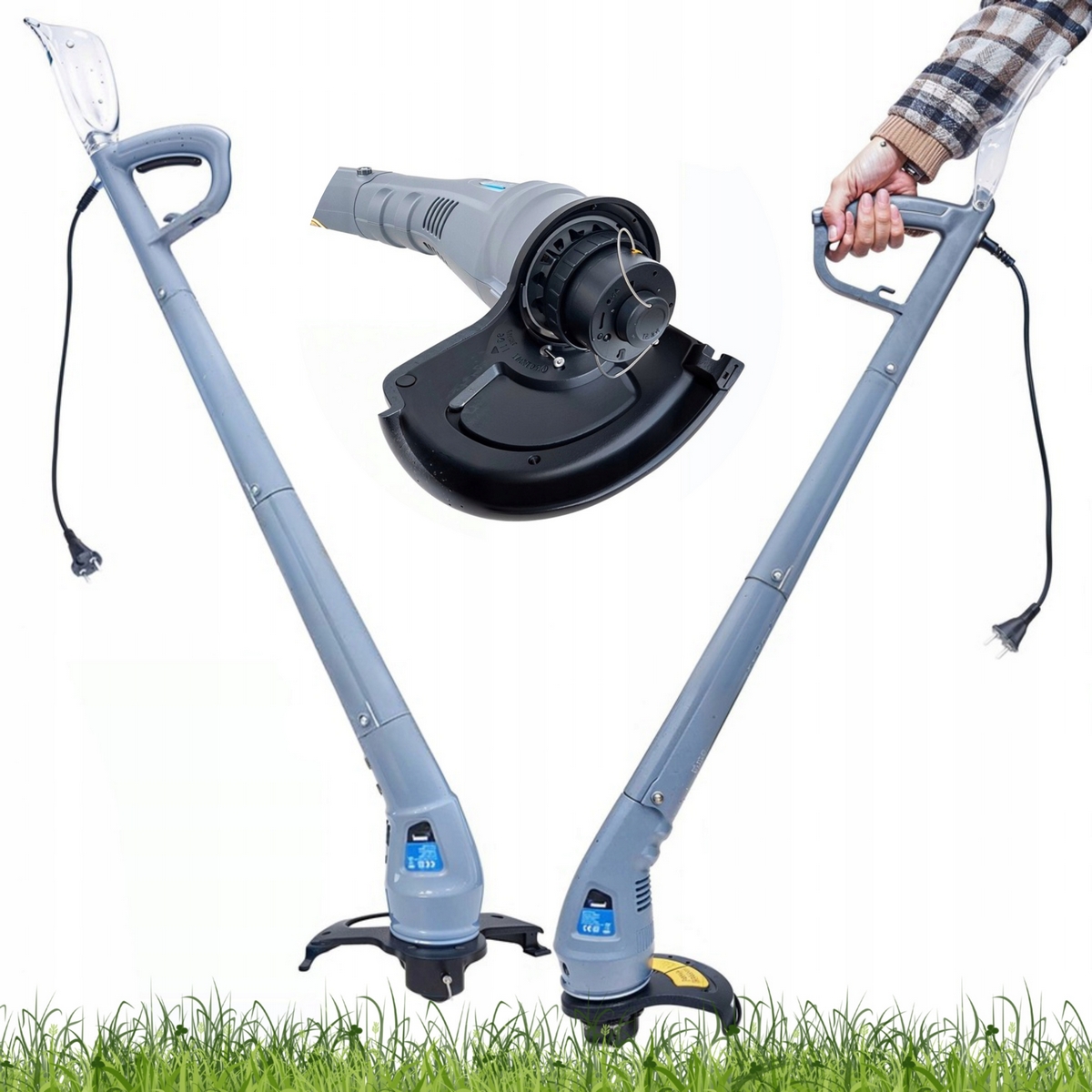 N ELEKTRICKÉ TRÁVNE MASLO MASLO 1000W 23cm ĽAHKÉ ELEKTRICKÉ BRIMRY
